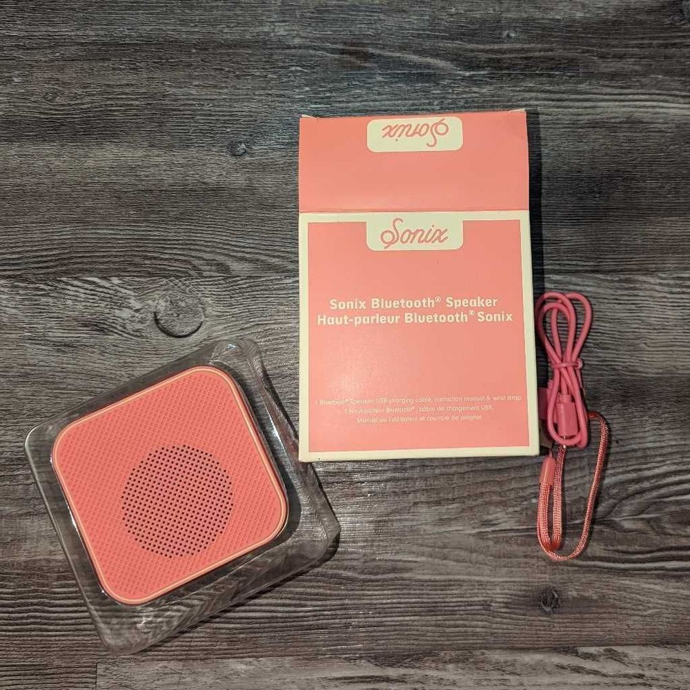 Sonix Pink Bluetooth speaker